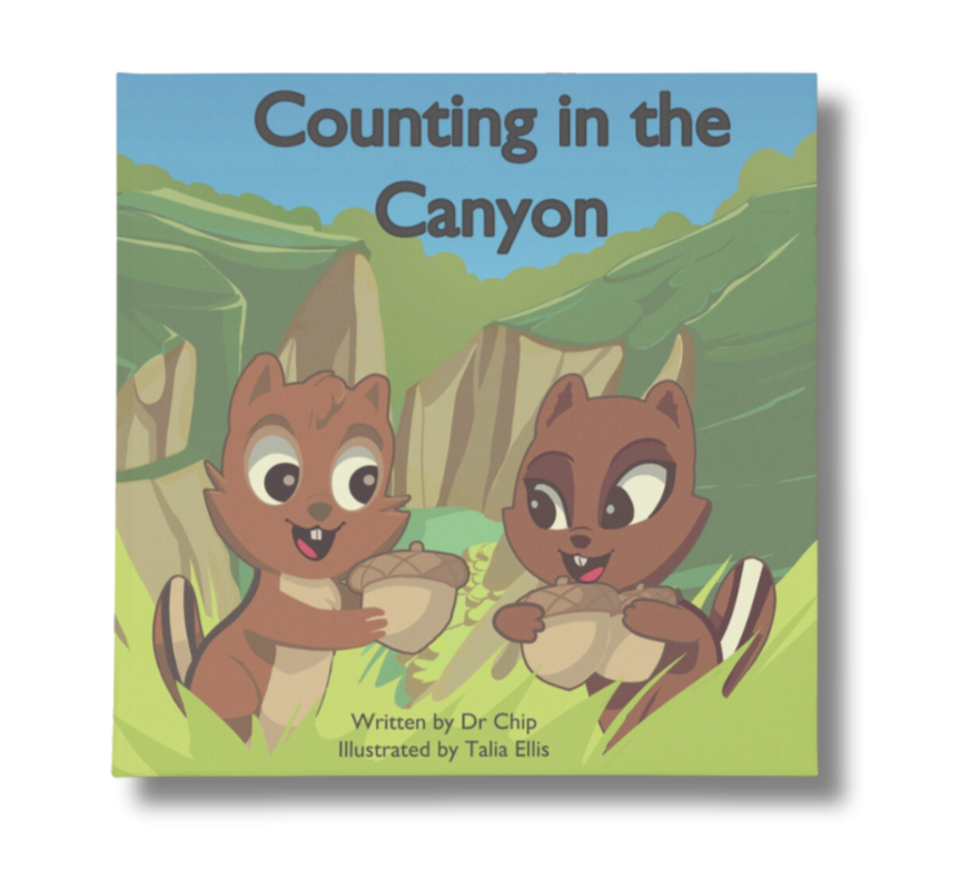 Counting in the Canyon: Board Book